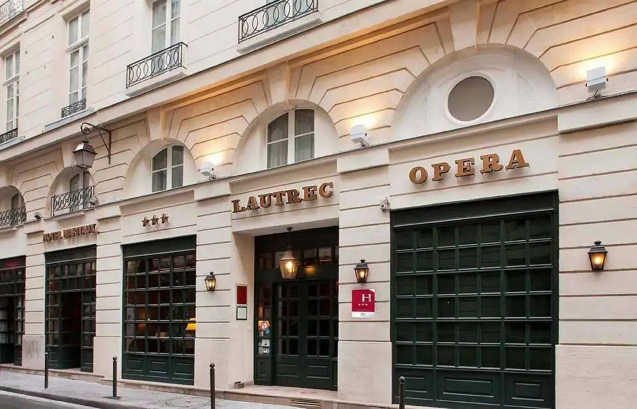 Lautrec Opera Hotel Párizs Kültér fotó